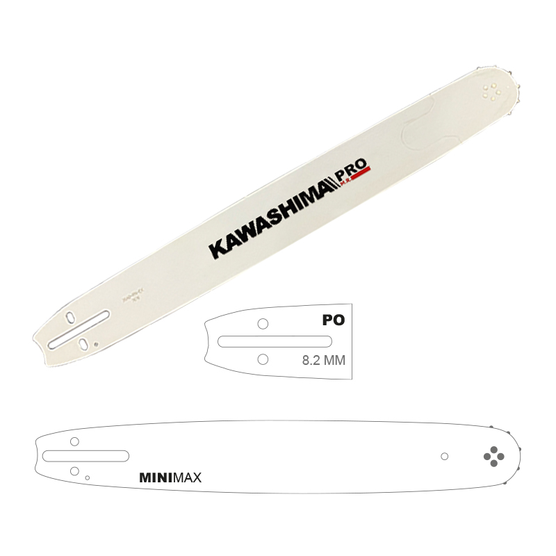 Barra 12 pulg 3/8 0.050 (mini) (12D0-CL-PO)