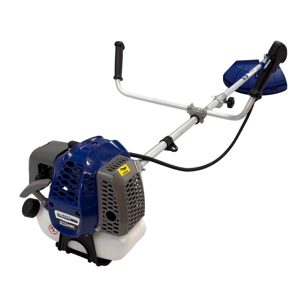 Desbrozadora  Power Hunt ELITE52 recto de 52 cc con cuernos y eje partido